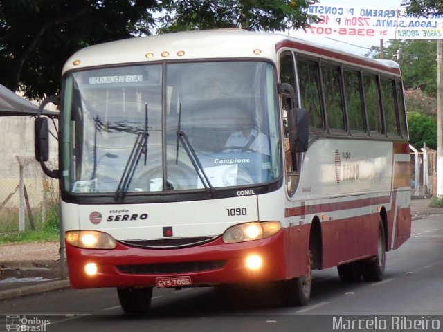 Viação Serro 1090 na cidade de Lagoa Santa, Minas Gerais, Brasil, por Marcelo Ribeiro. Número da foto: #1516548.