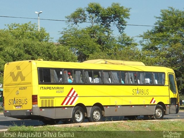 Viação Itapemirim 40297 na cidade de Brasília, Distrito Federal, Brasil, por José Augusto da Silva Gama. Número da foto: #1515187.