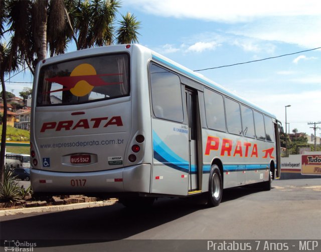 Expresso de Prata 0117 na cidade de Bauru, São Paulo, Brasil, por Cristiano Soares da Silva. ID da foto: 1515160.