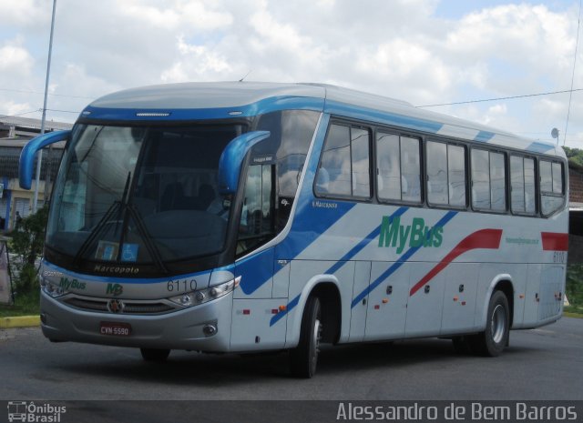 MyBus 6110 na cidade de Recife, Pernambuco, Brasil, por Alessandro de Bem Barros. Número da foto: #1515847.