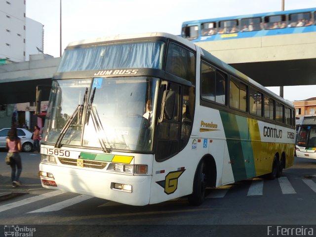 Empresa Gontijo de Transportes 15850 na cidade de Belo Horizonte, Minas Gerais, Brasil, por Fabri Ferreira. ID da foto: 1516327.