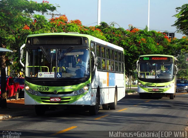 HP Transportes Coletivos 20330 na cidade de Goiânia, Goiás, Brasil, por Vicente Pinto Moreira. Número da foto: #1514829.