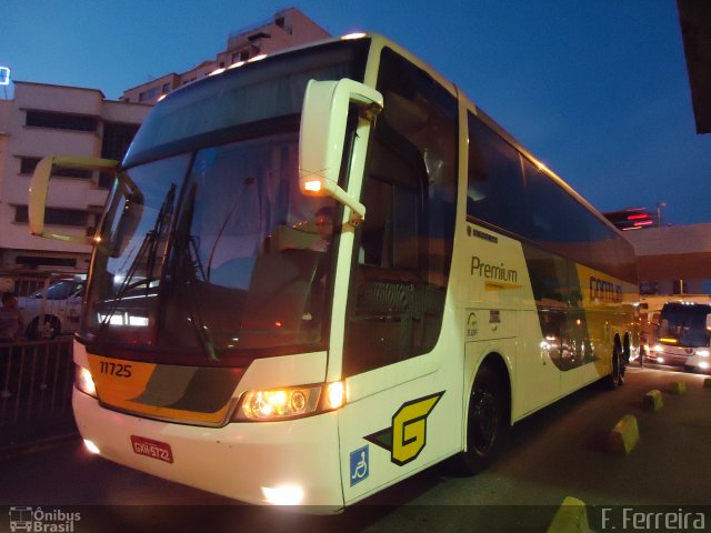 Empresa Gontijo de Transportes 11725 na cidade de Belo Horizonte, Minas Gerais, Brasil, por Fabri Ferreira. ID da foto: 1518943.