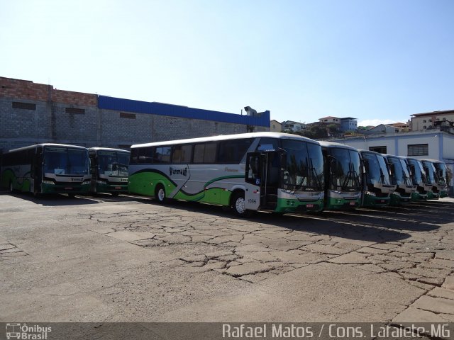 Turin Transportes 1066 na cidade de Conselheiro Lafaiete, Minas Gerais, Brasil, por Rafael Matos. Número da foto: #1518277.