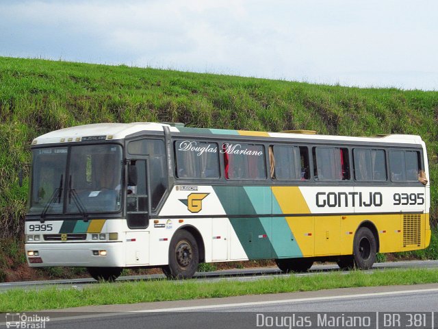 Empresa Gontijo de Transportes 9395 na cidade de Três Corações, Minas Gerais, Brasil, por Douglas Mariano. ID da foto: 1517497.