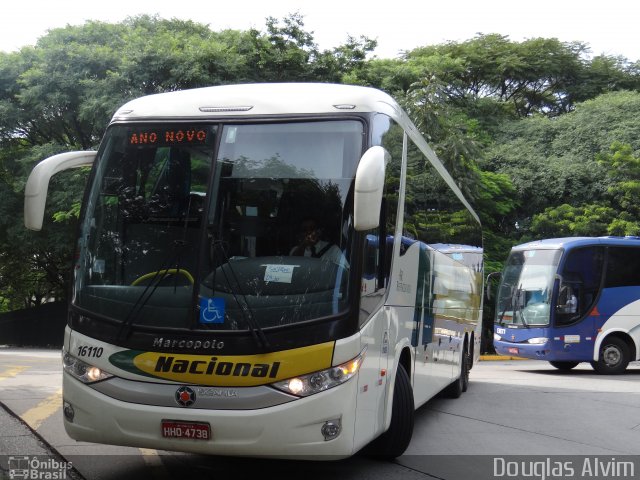 Viação Nacional 16110 na cidade de São Paulo, São Paulo, Brasil, por Douglas Alvim. Número da foto: #1518991.