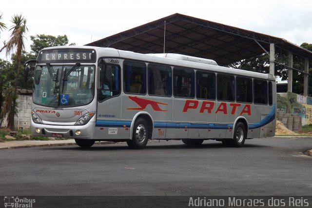 Expresso de Prata 1151 na cidade de Bauru, São Paulo, Brasil, por Adriano Moraes dos Reis. Número da foto: #1519178.