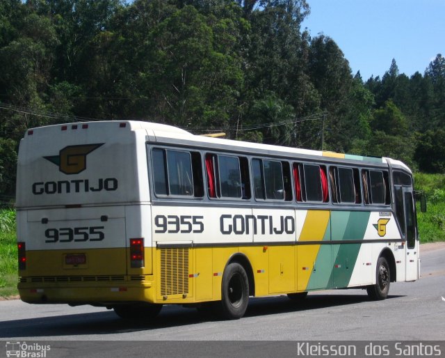 Empresa Gontijo de Transportes 9355 na cidade de Sabará, Minas Gerais, Brasil, por Kleisson  dos Santos. ID da foto: 1519168.