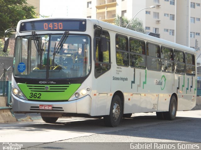 Viação Stenico 362 na cidade de Piracicaba, São Paulo, Brasil, por Gabriel Ramos Gomes. ID da foto: 1518268.