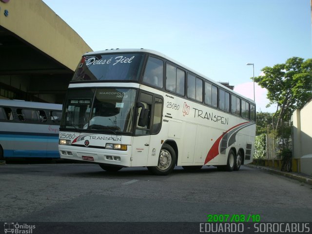 Transpen Transporte Coletivo e Encomendas 25080 na cidade de Sorocaba, São Paulo, Brasil, por EDUARDO - SOROCABUS. Número da foto: #1518612.
