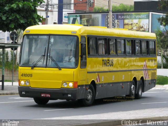 Viação Itapemirim 41005 na cidade de Sorocaba, São Paulo, Brasil, por Cleber C.  Moreira. ID da foto: 1517755.