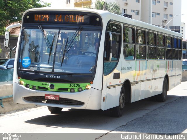 Sigma Transportes Coletivos 10108 na cidade de Piracicaba, São Paulo, Brasil, por Gabriel Ramos Gomes. Número da foto: #1518007.