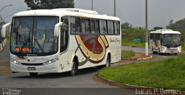 Vera Cruz Transporte e Turismo 2250 na cidade de Araxá, Minas Gerais, Brasil, por Lucas Borges . Número da foto: #1518642.