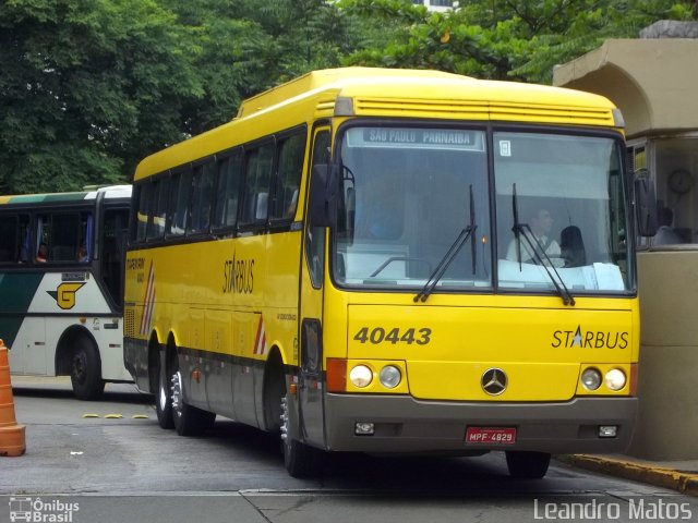 Viação Itapemirim 40443 na cidade de São Paulo, São Paulo, Brasil, por Leandro Matos. ID da foto: 1520691.