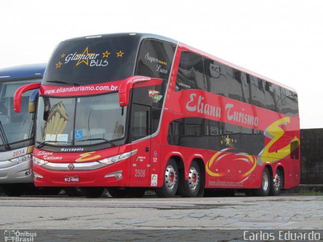 Eliana Turismo 2508 na cidade de Santos, São Paulo, Brasil, por Carlos Eduardo. ID da foto: 1519576.