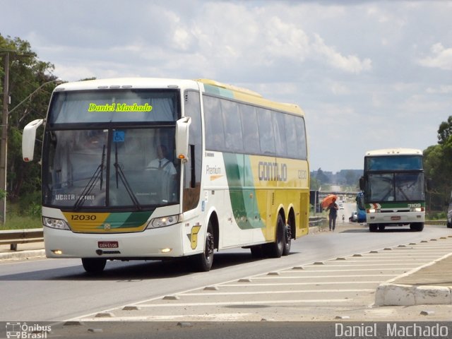 Empresa Gontijo de Transportes 12030 na cidade de Vitória da Conquista, Bahia, Brasil, por Daniel  Machado. ID da foto: 1520269.