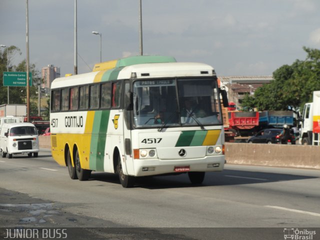 Empresa Gontijo de Transportes 4517 na cidade de Belo Horizonte, Minas Gerais, Brasil, por JUNIOR JUNIOR. ID da foto: 1519722.