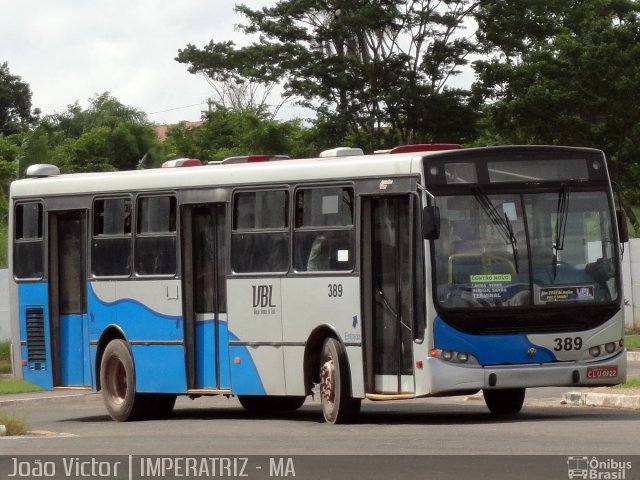 VBL - Viação Branca do Leste 389 na cidade de Imperatriz, Maranhão, Brasil, por João Victor. ID da foto: 1520314.