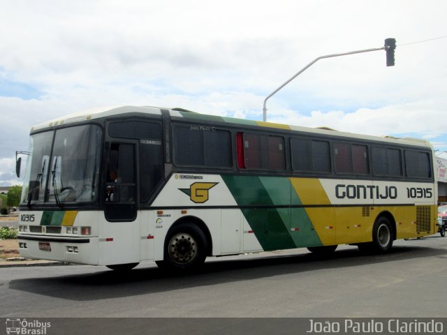 Empresa Gontijo de Transportes 10315 na cidade de Paulo Afonso, Bahia, Brasil, por João Paulo Clarindo. ID da foto: 1520419.