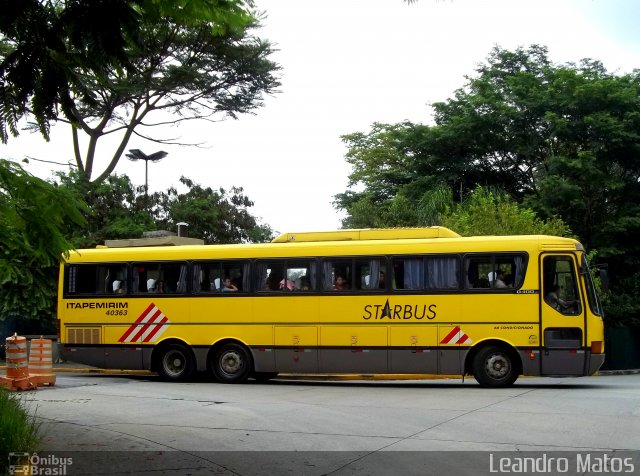 Viação Itapemirim 40363 na cidade de São Paulo, São Paulo, Brasil, por Leandro Matos. ID da foto: 1520664.