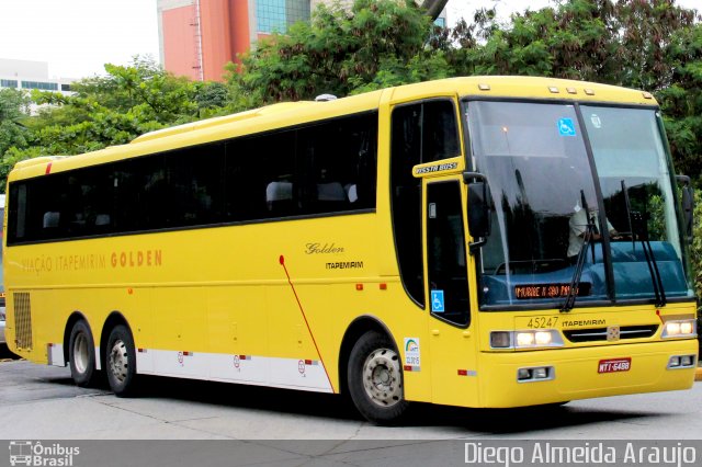 Viação Itapemirim 45247 na cidade de São Paulo, São Paulo, Brasil, por Diego Almeida Araujo. Número da foto: #1520671.