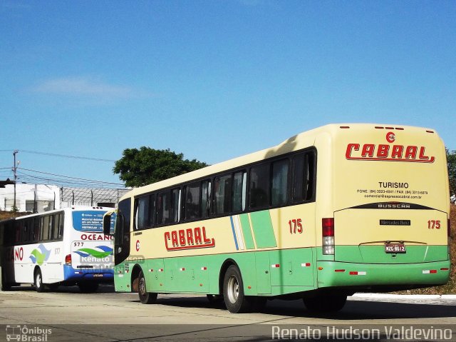 Expresso Cabral 175 na cidade de Natal, Rio Grande do Norte, Brasil, por Renato Hudson Valdevino. Número da foto: #1522171.
