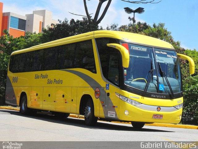 Viação São Paulo São Pedro 900 na cidade de São Paulo, São Paulo, Brasil, por Gabriel Valladares. Número da foto: #1522532.