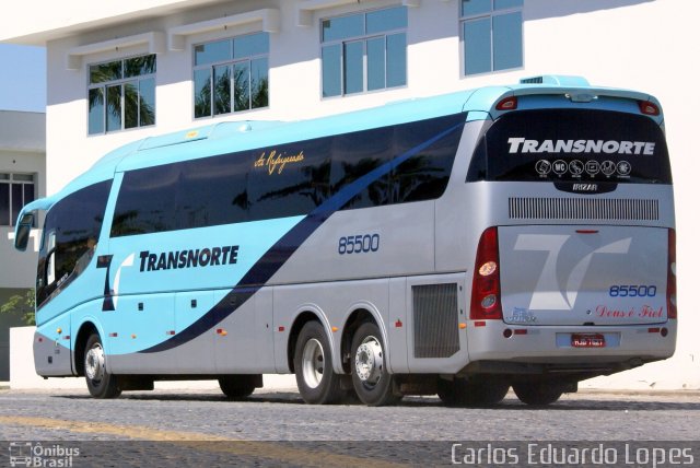 Transnorte - Transporte e Turismo Norte de Minas 85500 na cidade de Montes Claros, Minas Gerais, Brasil, por Carlos Eduardo Lopes. ID da foto: 1523007.