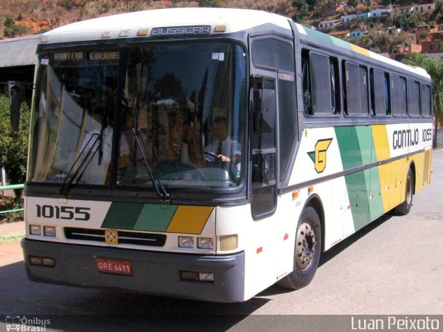 Empresa Gontijo de Transportes 10155 na cidade de Mantena, Minas Gerais, Brasil, por Luan Peixoto. Número da foto: #1522482.