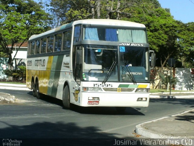 Empresa Gontijo de Transportes 15595 na cidade de Curvelo, Minas Gerais, Brasil, por Josimar Vieira. ID da foto: 1522778.