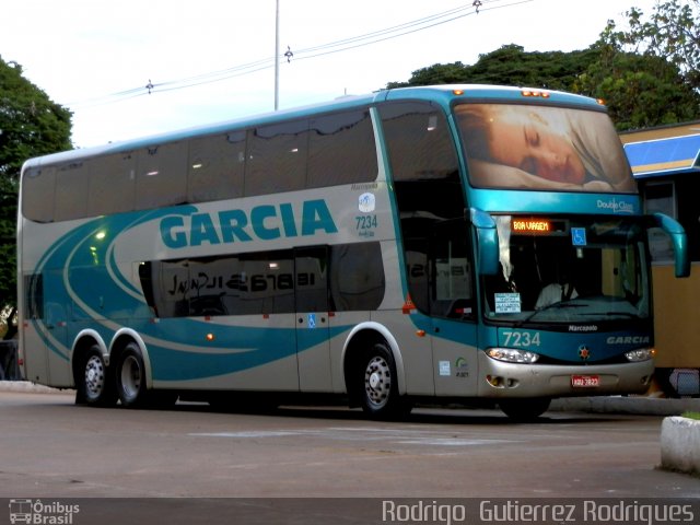 Viação Garcia 7234 na cidade de Maringá, Paraná, Brasil, por Rodrigo  Gutierrez Rodrigues. ID da foto: 1521427.