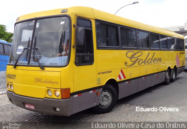 Viação Itapemirim 45037 na cidade de Rio de Janeiro, Rio de Janeiro, Brasil, por Eduardo Oliveira. ID da foto: 1522897.