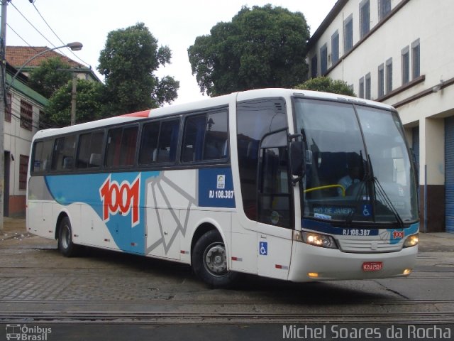 Auto Viação 1001 RJ 108.387 na cidade de Rio de Janeiro, Rio de Janeiro, Brasil, por Michel Soares da Rocha. ID da foto: 1523103.