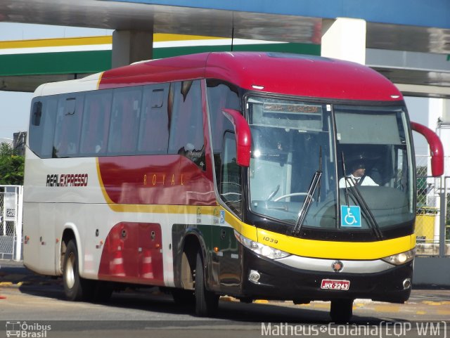 Real Expresso 1039 na cidade de Goiânia, Goiás, Brasil, por Vicente Pinto Moreira. Número da foto: #1522401.
