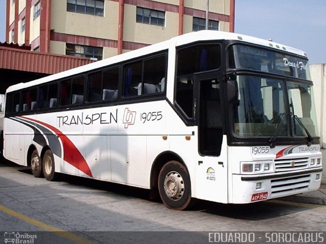 Transpen Transporte Coletivo e Encomendas 19055 na cidade de Sorocaba, São Paulo, Brasil, por EDUARDO - SOROCABUS. Número da foto: #1523215.