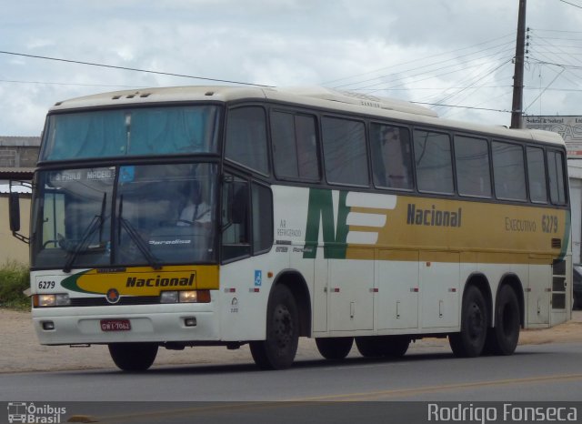 Viação Nacional 6279 na cidade de Maceió, Alagoas, Brasil, por Rodrigo Fonseca. Número da foto: #1523217.