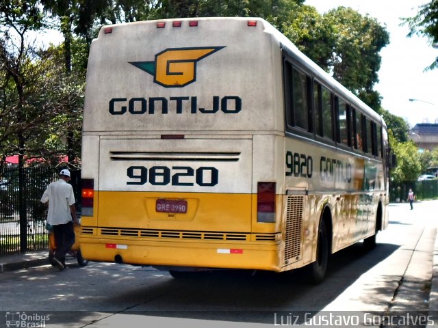 Empresa Gontijo de Transportes 9820 na cidade de São Paulo, São Paulo, Brasil, por Luiz Gustavo Goncalves. ID da foto: 1522993.