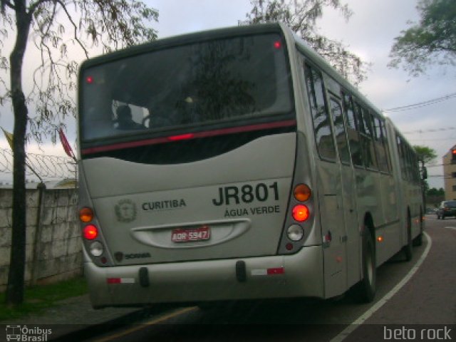 Auto Viação Água Verde JR801 na cidade de Curitiba, Paraná, Brasil, por Alberto Selinke. Número da foto: #1524715.