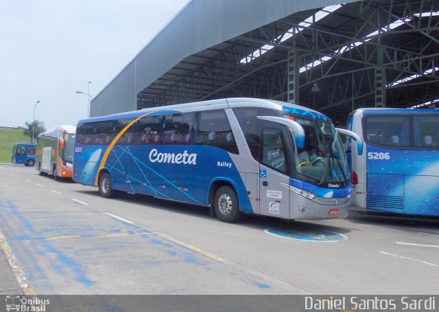 Viação Cometa 12311 na cidade de Praia Grande, São Paulo, Brasil, por Daniel Santos Sardi. Número da foto: #1524088.
