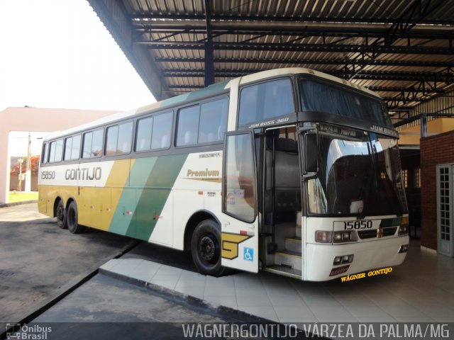 Empresa Gontijo de Transportes 15850 na cidade de Várzea da Palma, Minas Gerais, Brasil, por Wagner Gontijo Várzea da Palma-mg. Número da foto: #1525626.