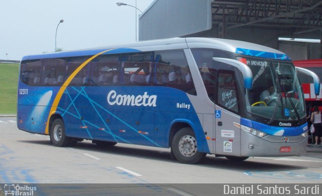 Viação Cometa 12311 na cidade de Praia Grande, São Paulo, Brasil, por Daniel Santos Sardi. Número da foto: #1524070.