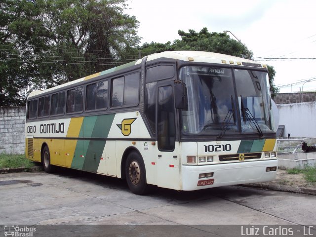 Empresa Gontijo de Transportes 10210 na cidade de Recife, Pernambuco, Brasil, por Luiz Carlos de Santana. ID da foto: 1523958.