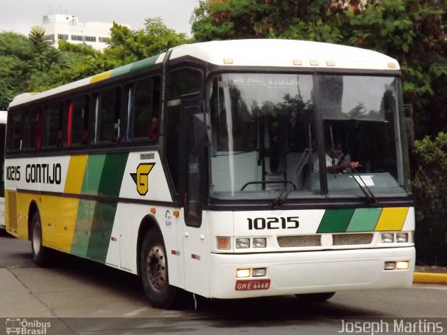 Empresa Gontijo de Transportes 10215 na cidade de São Paulo, São Paulo, Brasil, por Joseph Martins. ID da foto: 1525593.