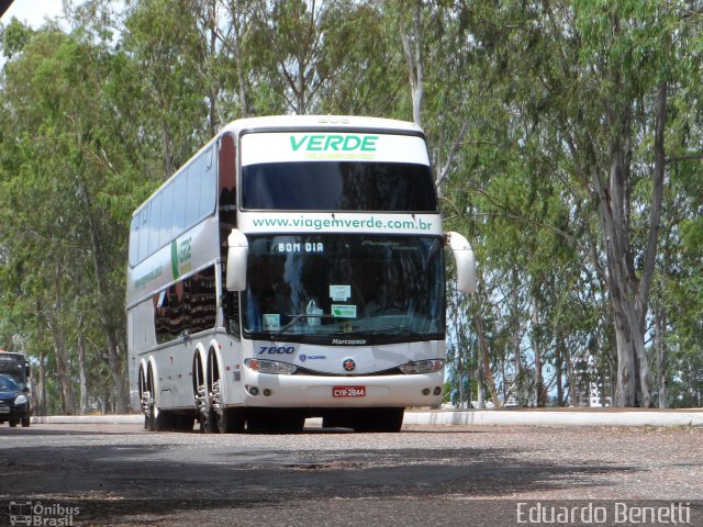 EB Silvério Viagens e Turismo 7800 na cidade de Cuiabá, Mato Grosso, Brasil, por Eduardo Benetti . Número da foto: #1525409.