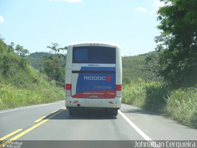 Viação Riodoce 71209 na cidade de Leopoldina, Minas Gerais, Brasil, por Johnattan Cerqueira. Número da foto: #1523735.