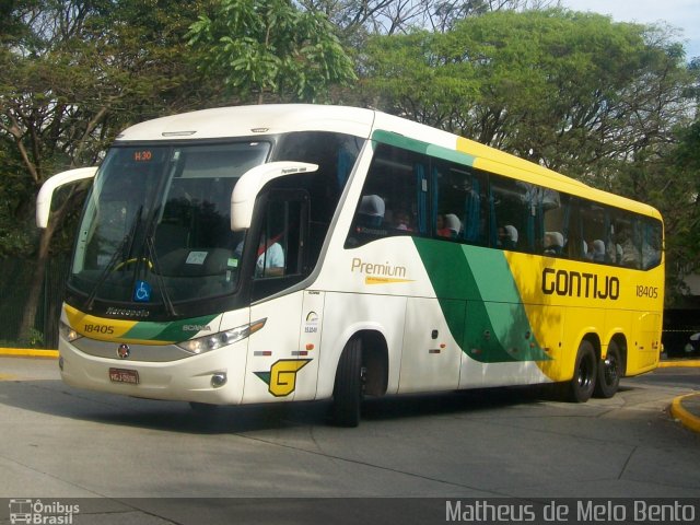 Empresa Gontijo de Transportes 18405 na cidade de São Paulo, São Paulo, Brasil, por Matheus de Melo Bento. Número da foto: #2083759.