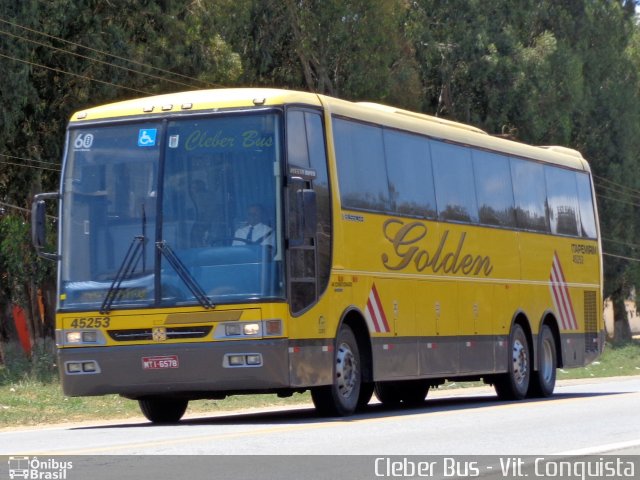 Viação Itapemirim 45253 na cidade de Vitória da Conquista, Bahia, Brasil, por Cleber Bus. ID da foto: 2085272.