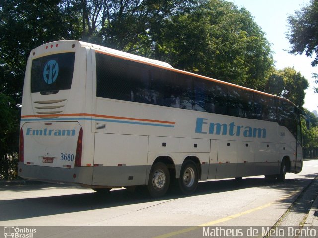 Emtram 3680 na cidade de São Paulo, São Paulo, Brasil, por Matheus de Melo Bento. Número da foto: #2084057.