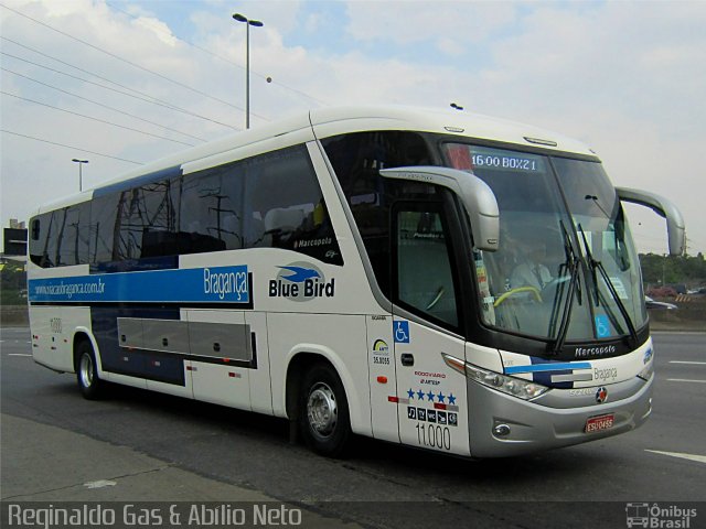 Auto Viação Bragança 11000 na cidade de São Paulo, São Paulo, Brasil, por Reginaldo Gas. Número da foto: #2085371.