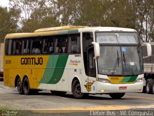 Empresa Gontijo de Transportes 12015 na cidade de Vitória da Conquista, Bahia, Brasil, por Cleber Bus. ID da foto: 2085228.